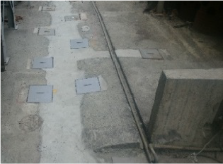 反應牆施作完成